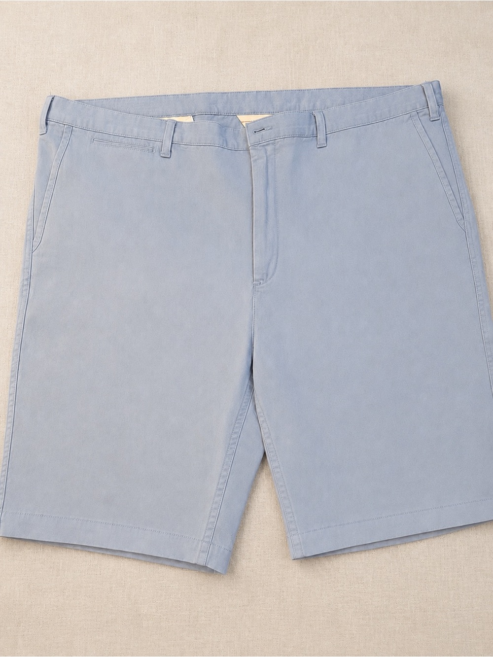 Polo by Ralph Lauren Light Blue Flat-Front Men's Shorts